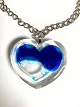 Load image into Gallery viewer, Blue lab heart choker
